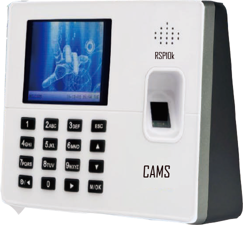 CAMS RSP10k2 Simple fingerprint access control system and attendance sytem 